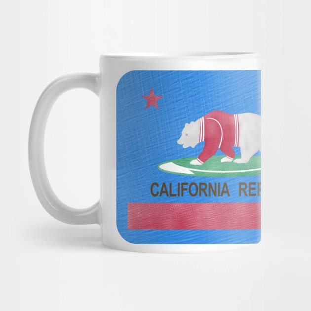 California Rebublic Polar Bear by mailboxdisco